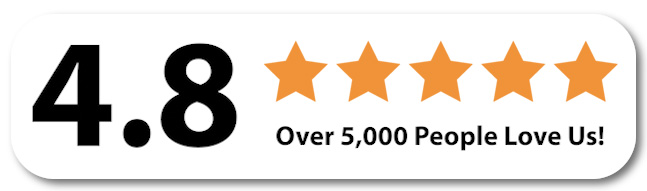 Over 5000 reviews