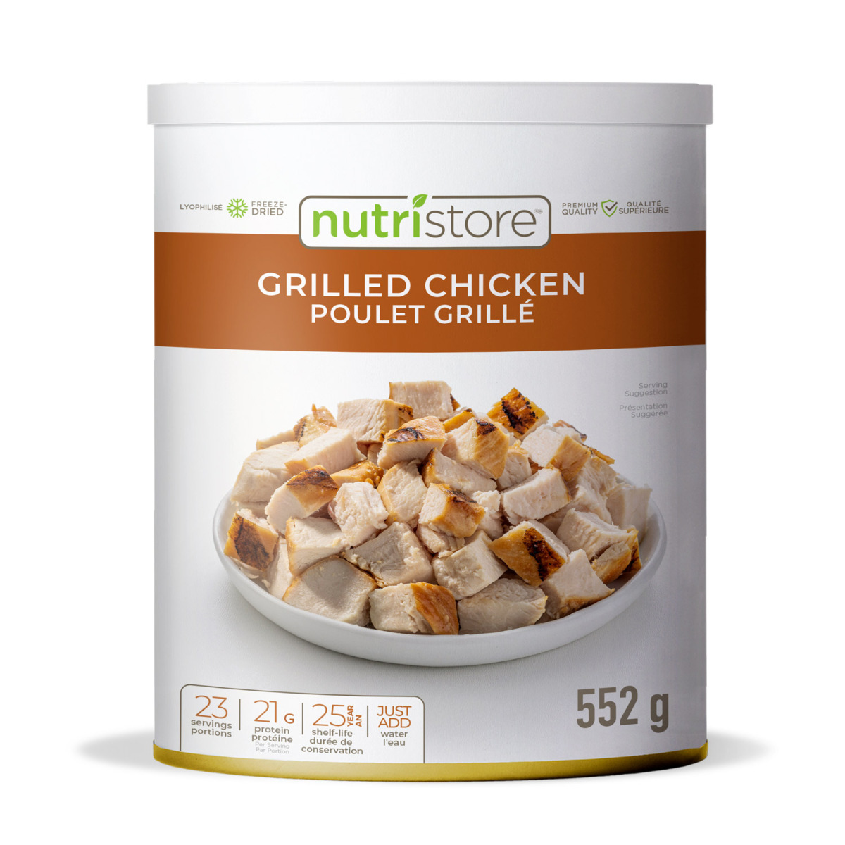 Grilled Chicken - Freeze Dried (Nutristore #10 Can)
