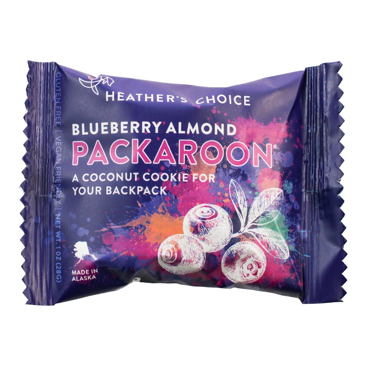Blueberry Almond Packaroons(R) - Single Pack (Heather's Choice)