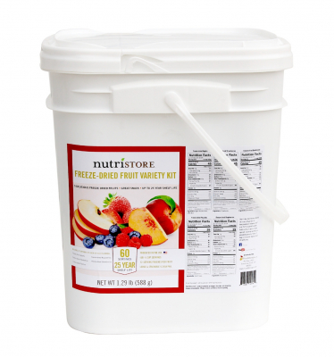 Nutristore Freeze Dried Fruit Variety Bucket