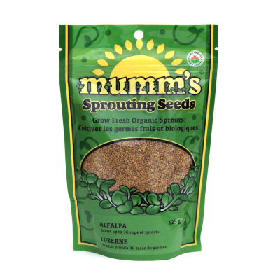 Alfalfa Sprouts - 125 gram  (Mumms Organic)