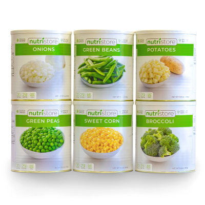 Freeze Dried Veggie 6 Pack - Nutristore