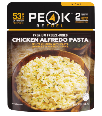 Chicken Alfredo Pasta Meal (Peak Refuel Pouch)