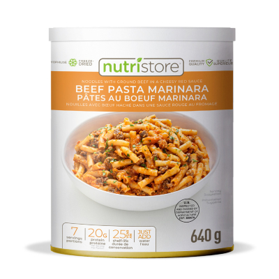 Beef Pasta Marinara (Nutristore #10 Can)