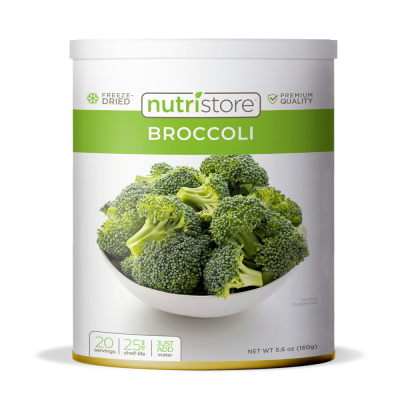 Broccoli - Freeze Dried (Nutristore #10 Can)