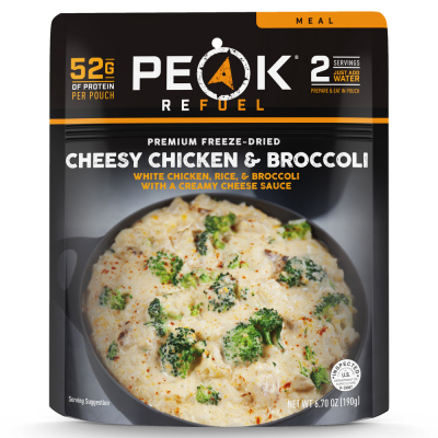 Cheesy Chicken & Broccoli (Peak Refuel Pouch)