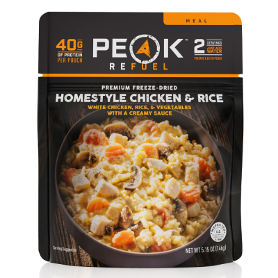 Homestyle Chicken & Rice (Peak Refuel Pouch)
