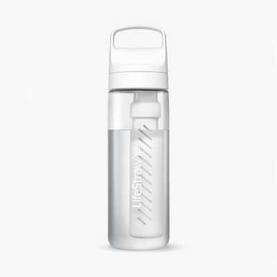 LifeStraw Go Water Filter Bottle - Polar White