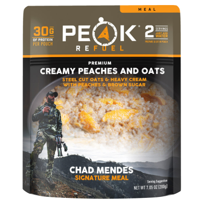 Creamy Peaches and Oats (Peak Refuel Pouch)