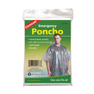 Rain & Emergency Poncho