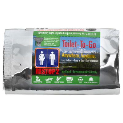Restop 2 - Disposable Travel Toilet