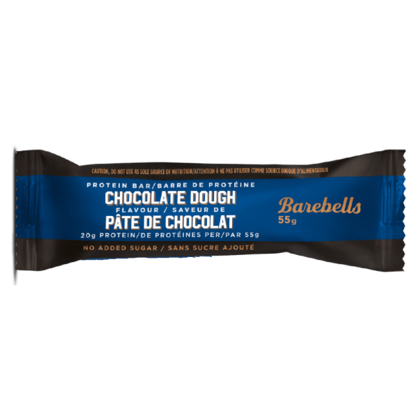 Barebells Chocolate Dough Protein Bars – High-Protein, No Added Sugar ...