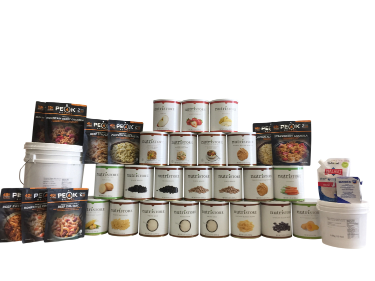 3 Month Food Supply - Quick Ship Option - Delicious Emergency & Outdoor