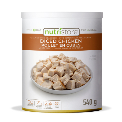Diced Chicken - Freeze Dried (Nutristore #10 Can)
