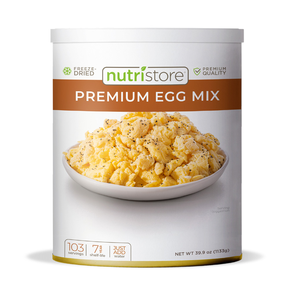 Premium Egg Mix (Egg Crystals) - Nutristore #10 Can