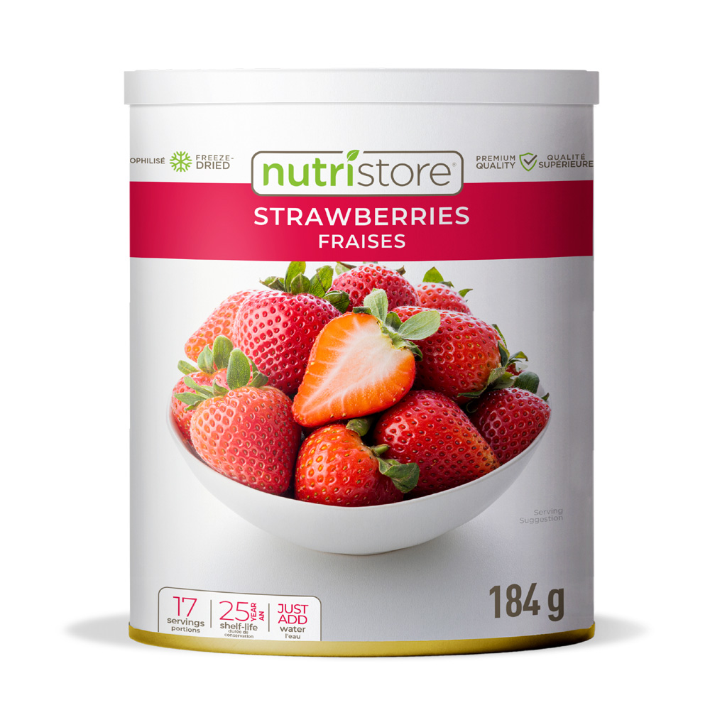 Strawberries - Freeze Dried (Nutristore #10 Can)