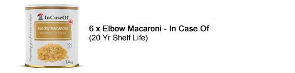 In Case Of Elbow Macaroni