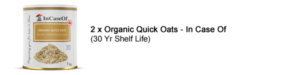In Case Of Organic Quick Oats