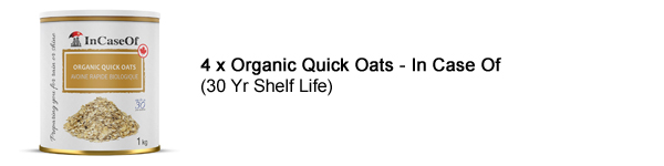 In Case of Organic Quick Oats