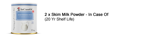 In Case Of Skim Milk Powder