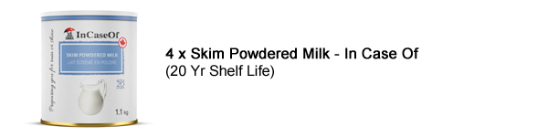In Case Of Skim Milk Powder