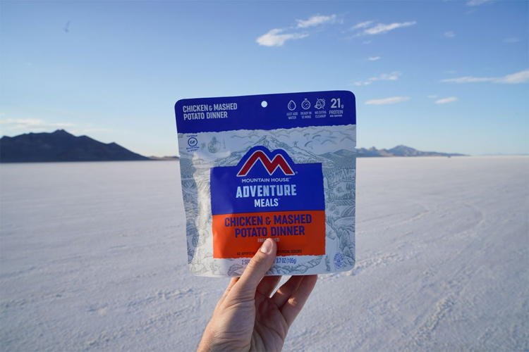 Freeze Dried Emergenc Pouch Details about   Mountain House Chicken and Mashed Potato Dinner