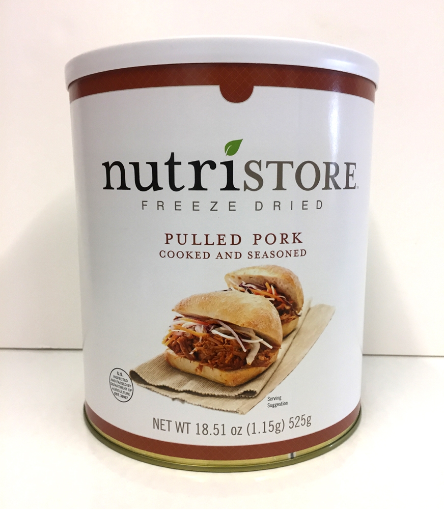 Pulled Pork - Freeze Dried (Nutristore #10 Can)